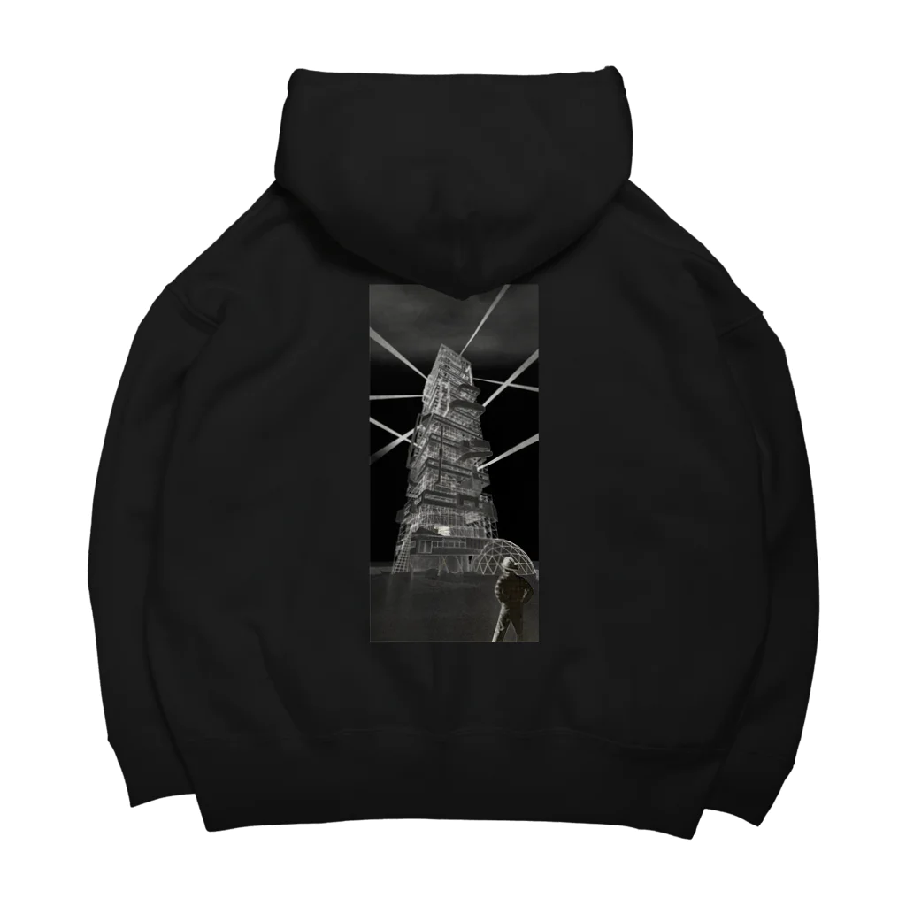 建築を"日常"でのsquatter-step100 Big Hoodie