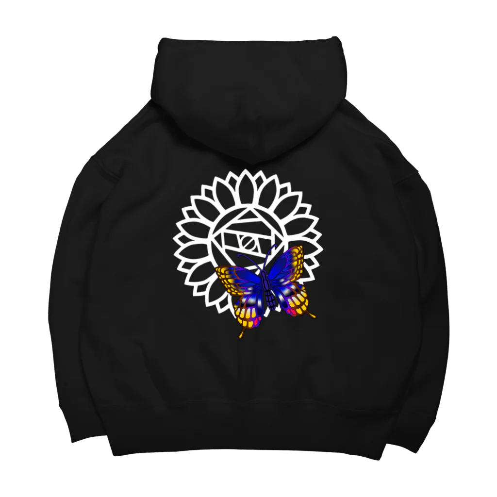Louis.のbutterfly　logo hoodie Big Hoodie