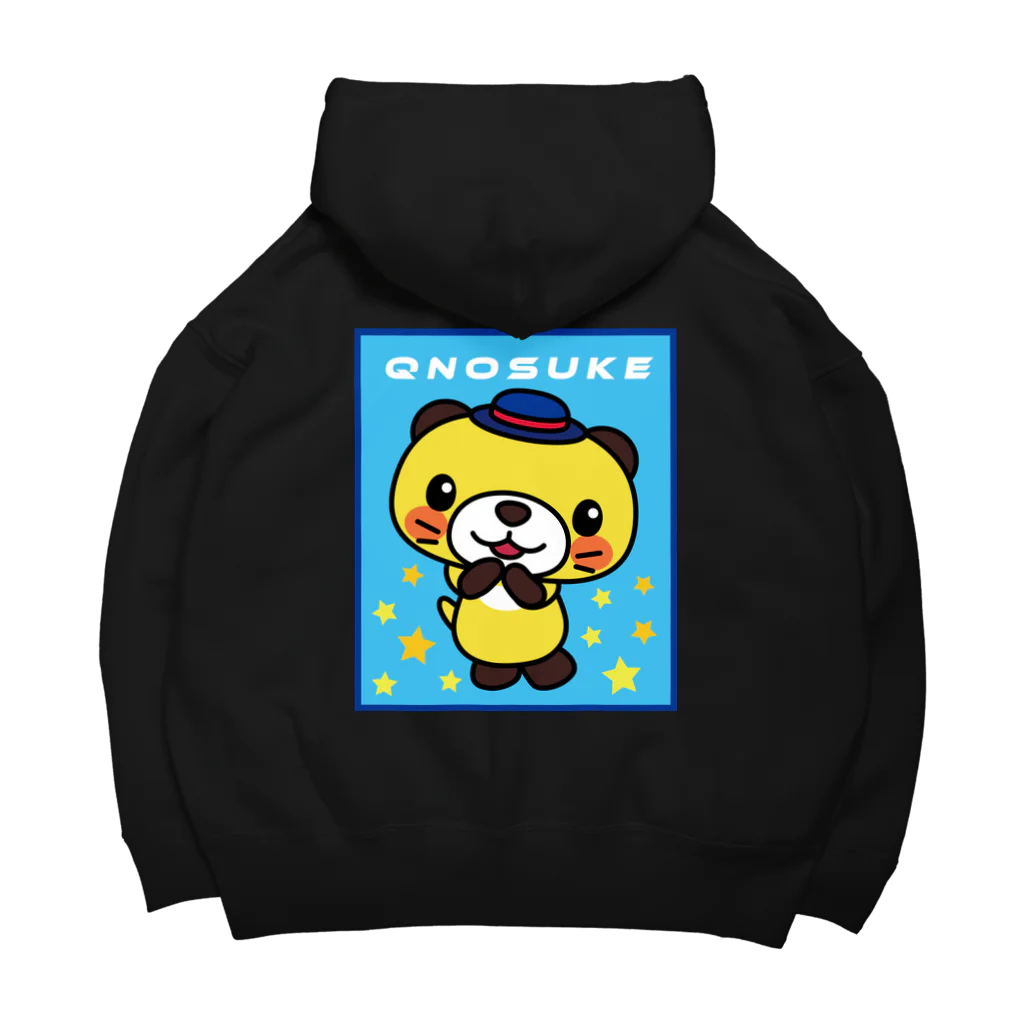 Qnosuke☆official SUZURIshopのQNOSUKE ビッグシルエットパーカー