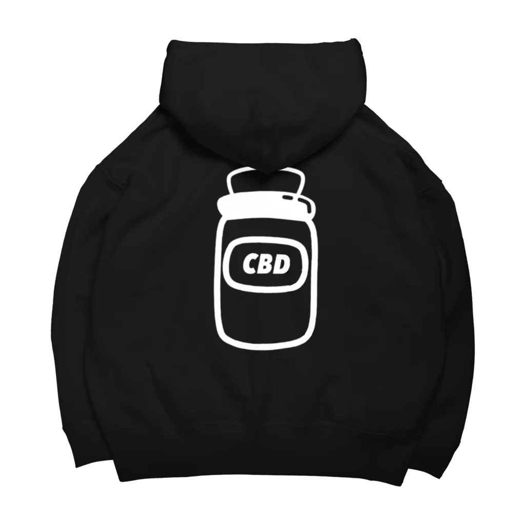 CBDのCBD パーカー ビッグシルエットパーカー