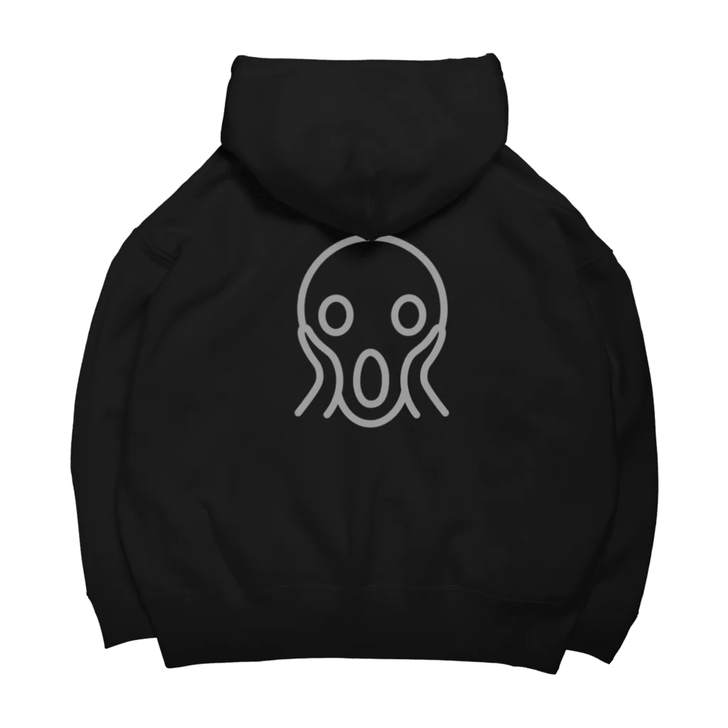 まみおデザインのおどろく人 Big Hoodie