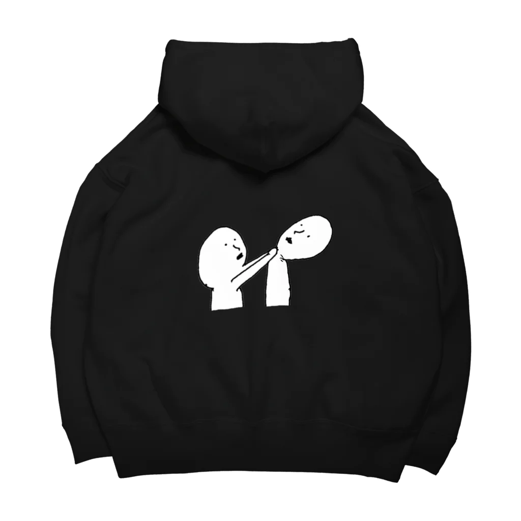 Fukuiの超タケシ　むなぐら Big Hoodie