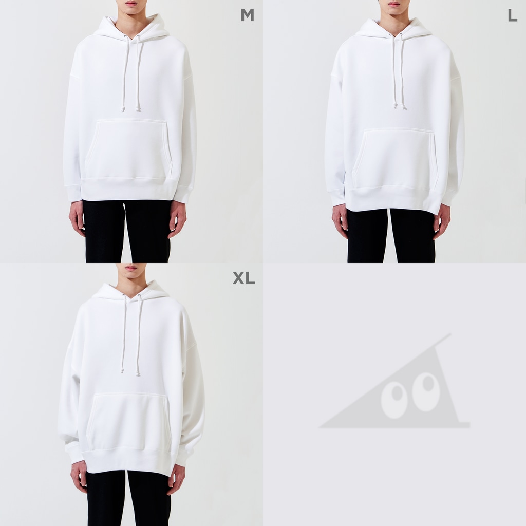 銀天商店の酒豪倶楽部_極彩色 Big Hoodie :model wear (male)