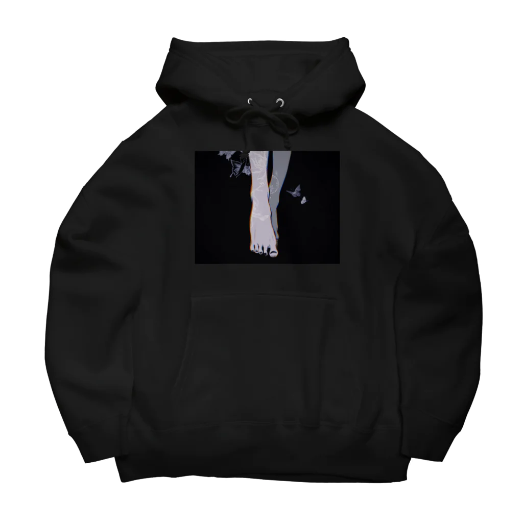 衣湖のbutterfly moon Big Hoodie