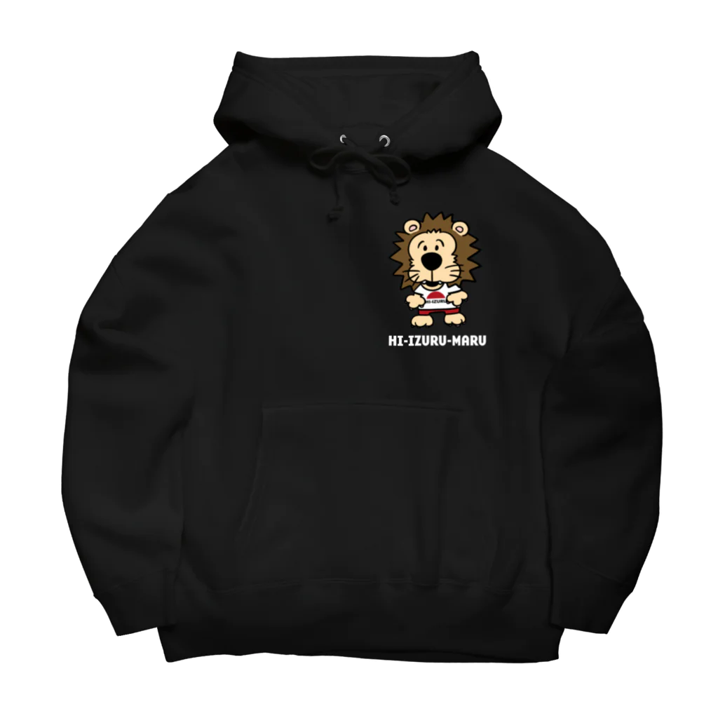 HI-IZURUのちょこっといずる丸ｄｅ後ろがＫＯ－ＧＯ－ＳＨＩ－ Big Hoodie