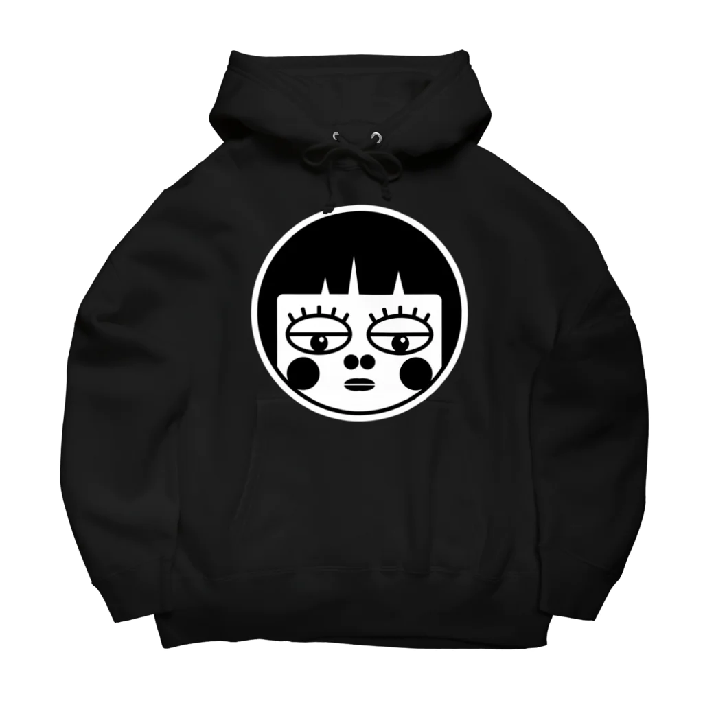 路地裏ハリーオンラインの嫁パーカーブラック Big Hoodie