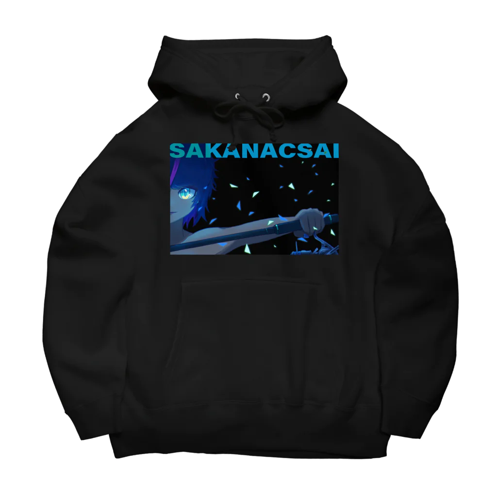 sakanacsai-サカナクサイ-のクールなすこやかちゃん Big Hoodie