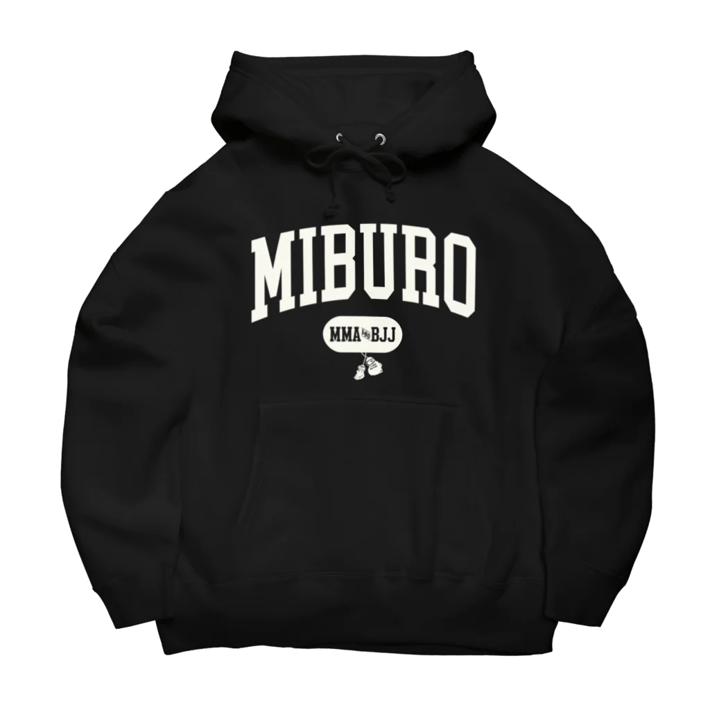 No.326のカレッジ2 ホワイトロゴ Big Hoodie