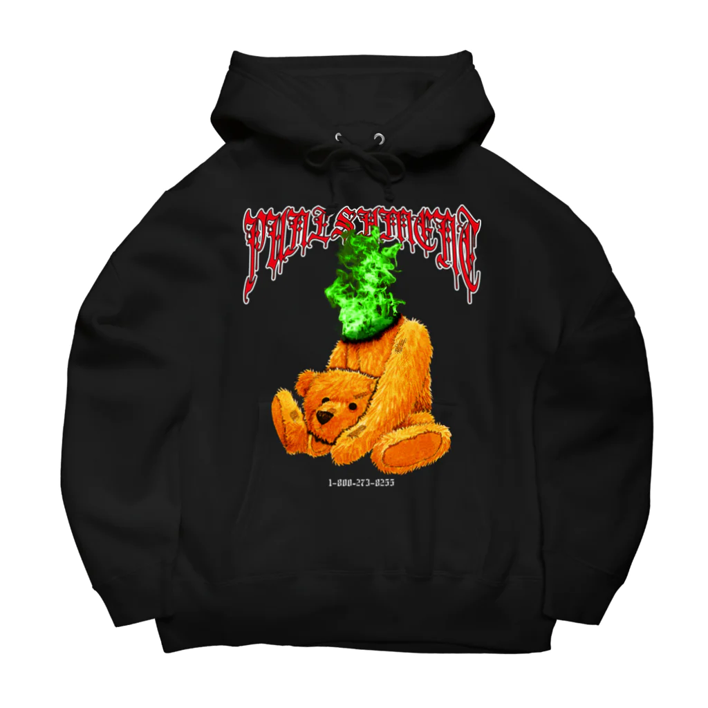 YOUJIN -ART GALLERY-のPUNISHMENT "BEAR" Big Hoodie