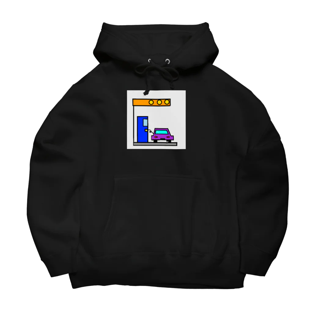 infinity_randのいつでもそこにガソリンスタンド Big Hoodie