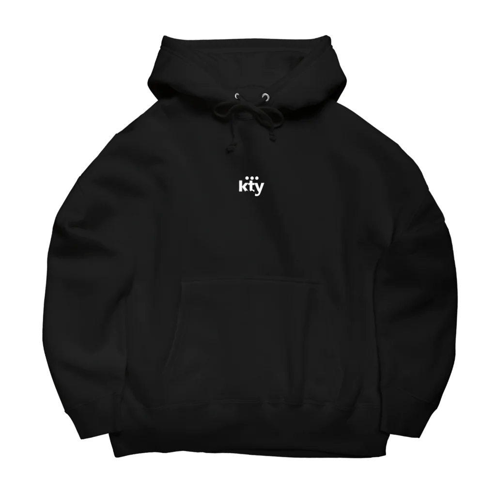 k t yの王冠モチーフロゴ Big Hoodie