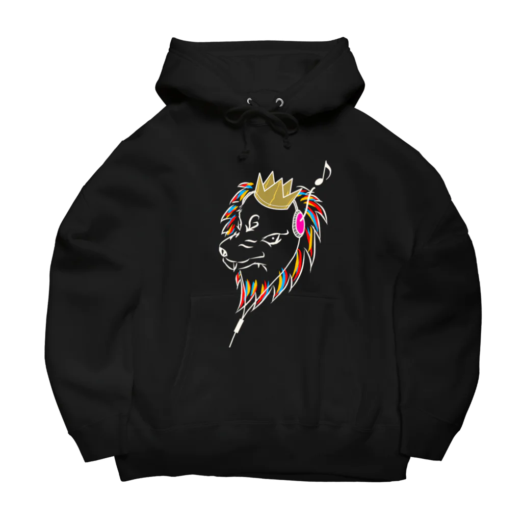 hinadesignのノリノリライオンくん Big Hoodie