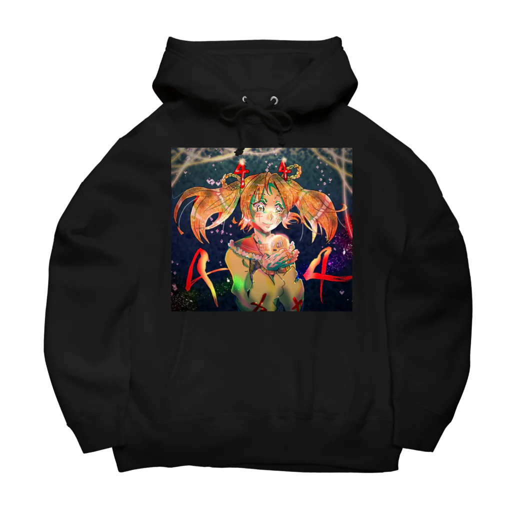 うへだ太郎の光るよんよん Big Hoodie