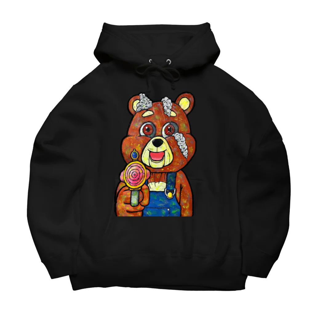 ごらりショップのシューティングベアー Big Hoodie