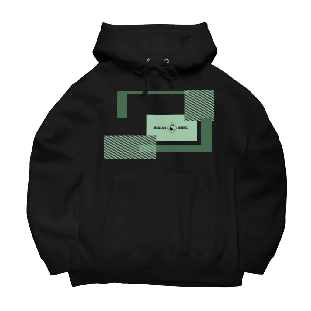 アリーヴェデルチャンネルSHOPのCYBER WINDOW GRN Big Hoodie