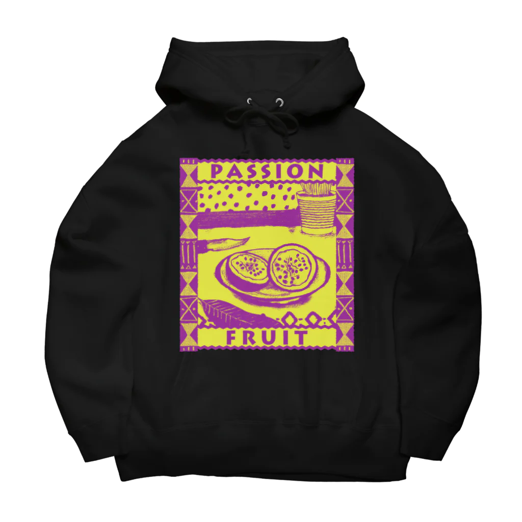 Planet Evansのパッションフルーツ Big Hoodie