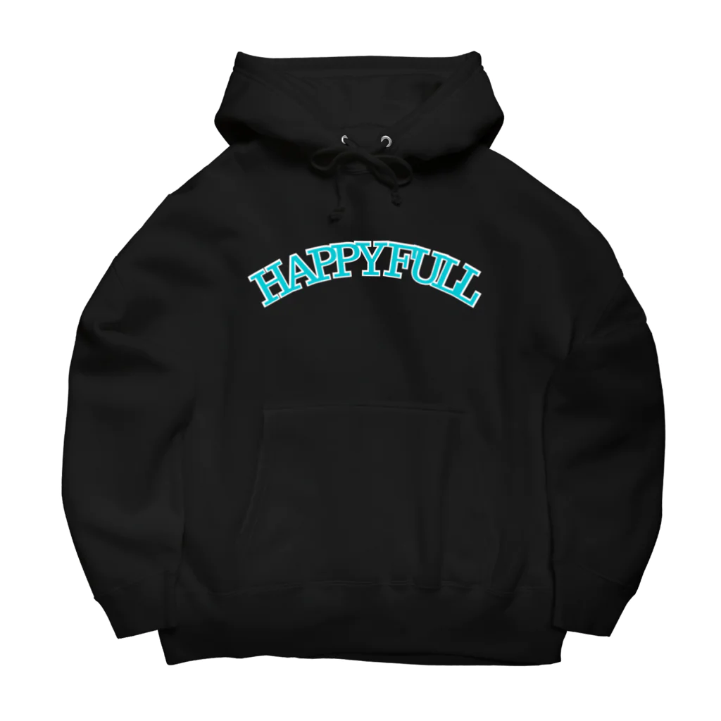 hpfull倶楽部のHAPPYHULL風 カレッジ風 Big Hoodie