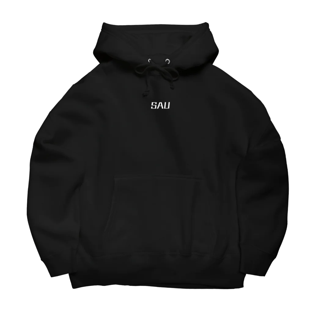 SAUのSAU®/Sauna Hooded sweatshirt black ビッグシルエットパーカー