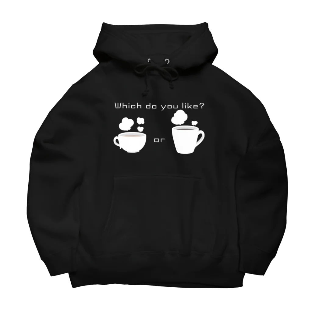 ねむ吉屋のどっちが好き？(透過ver) Big Hoodie