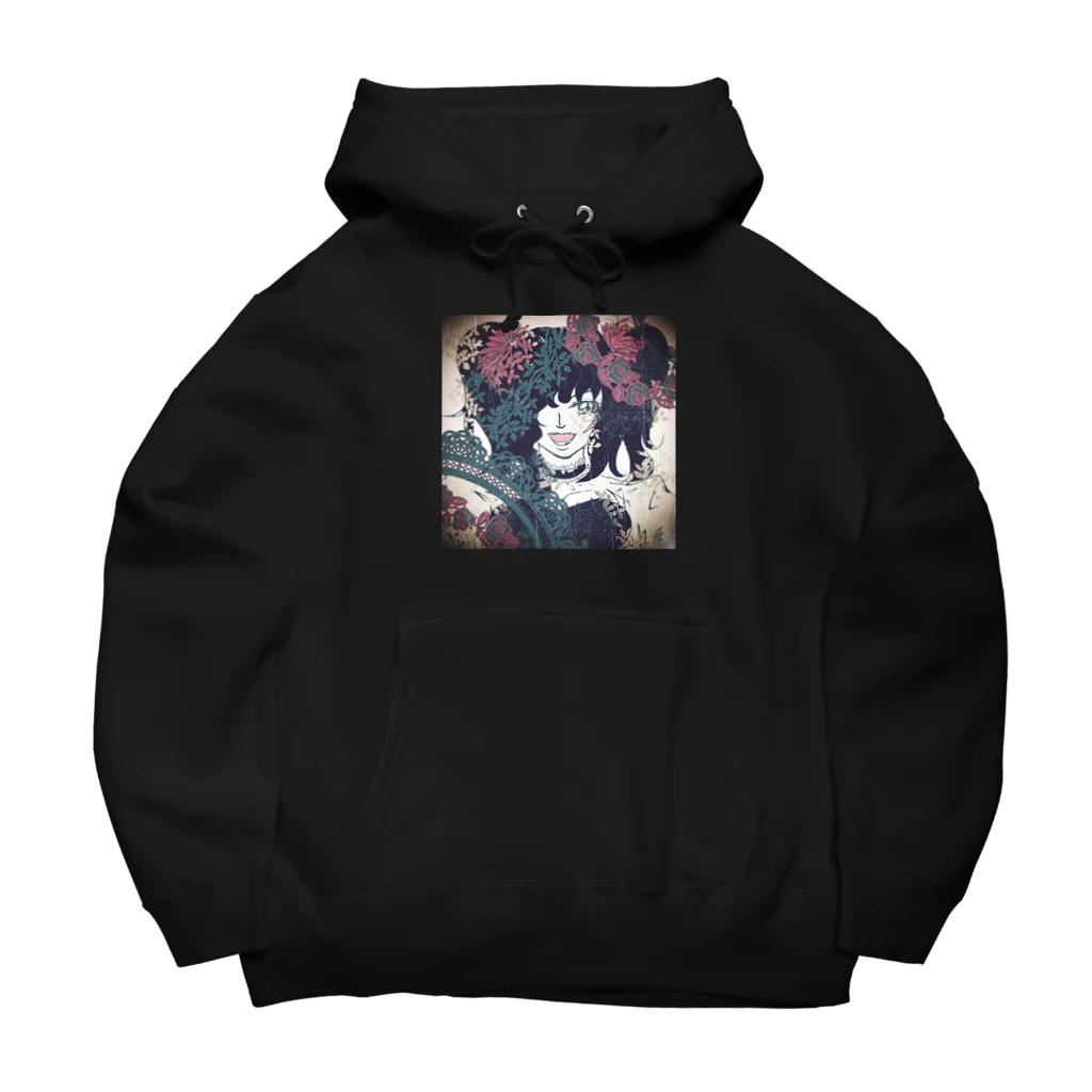 Oh!Challeの薔薇に捕らわれた女 Big Hoodie