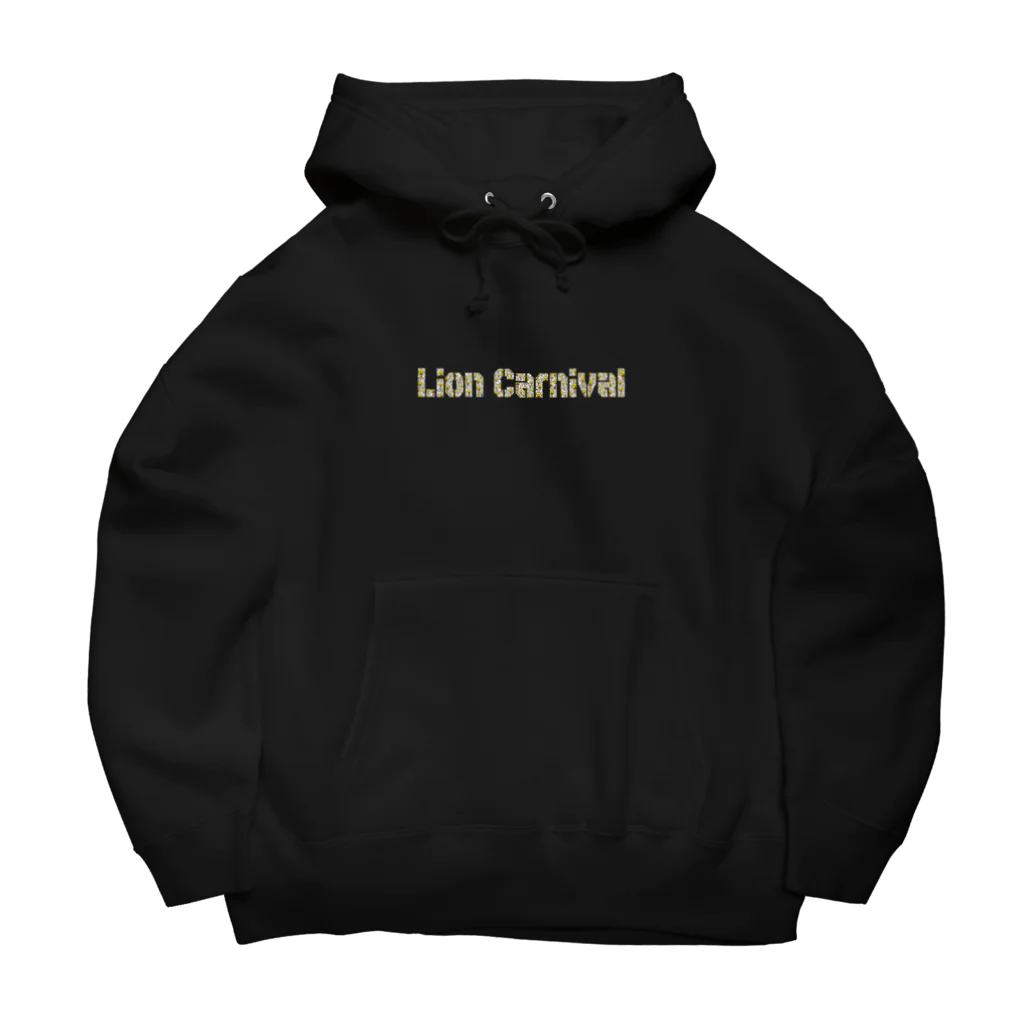 Rebelle DébutantのLion Carnival（白ver） Big Hoodie