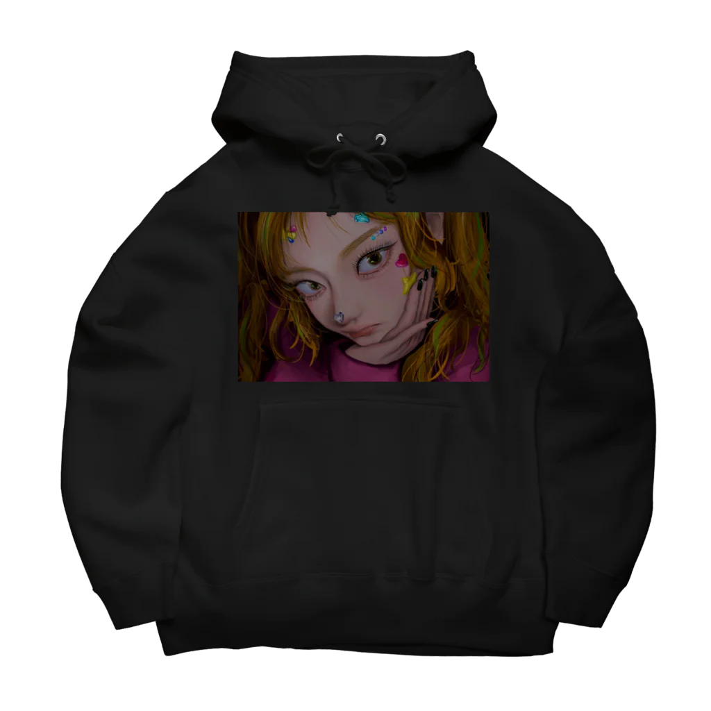 おばあさん公式のにんにんにん Big Hoodie