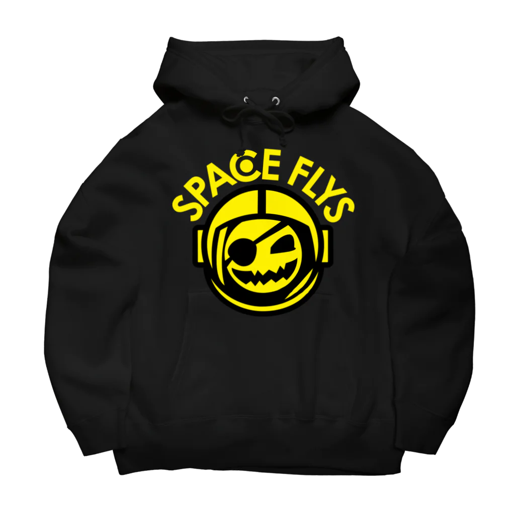 月が輝くこんな夜にのSPACE FLYS ビッグシルエットパーカー