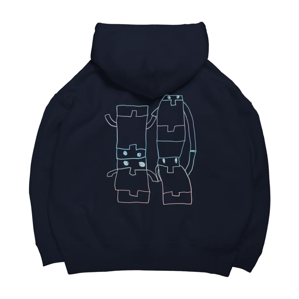 tettebolのトップルゲンガー　ミラージュ Big Hoodie