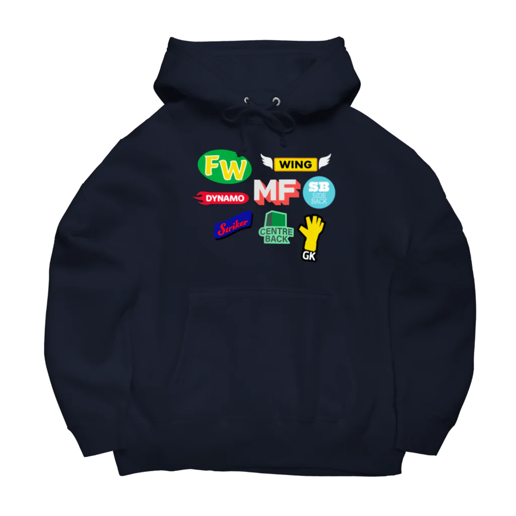 KAWAGOE GRAPHICSのサッカーワッペン Big Hoodie