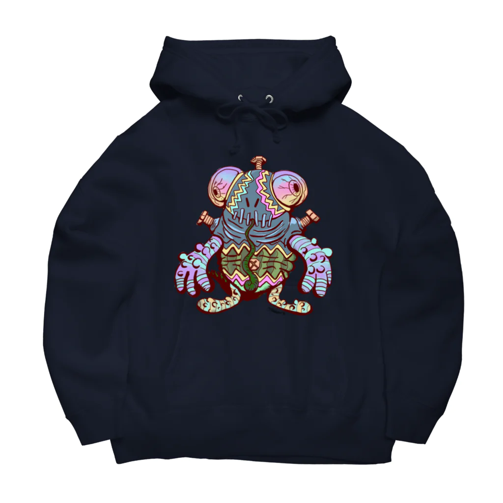 ガラクタのカメレオン怪獣 Big Hoodie