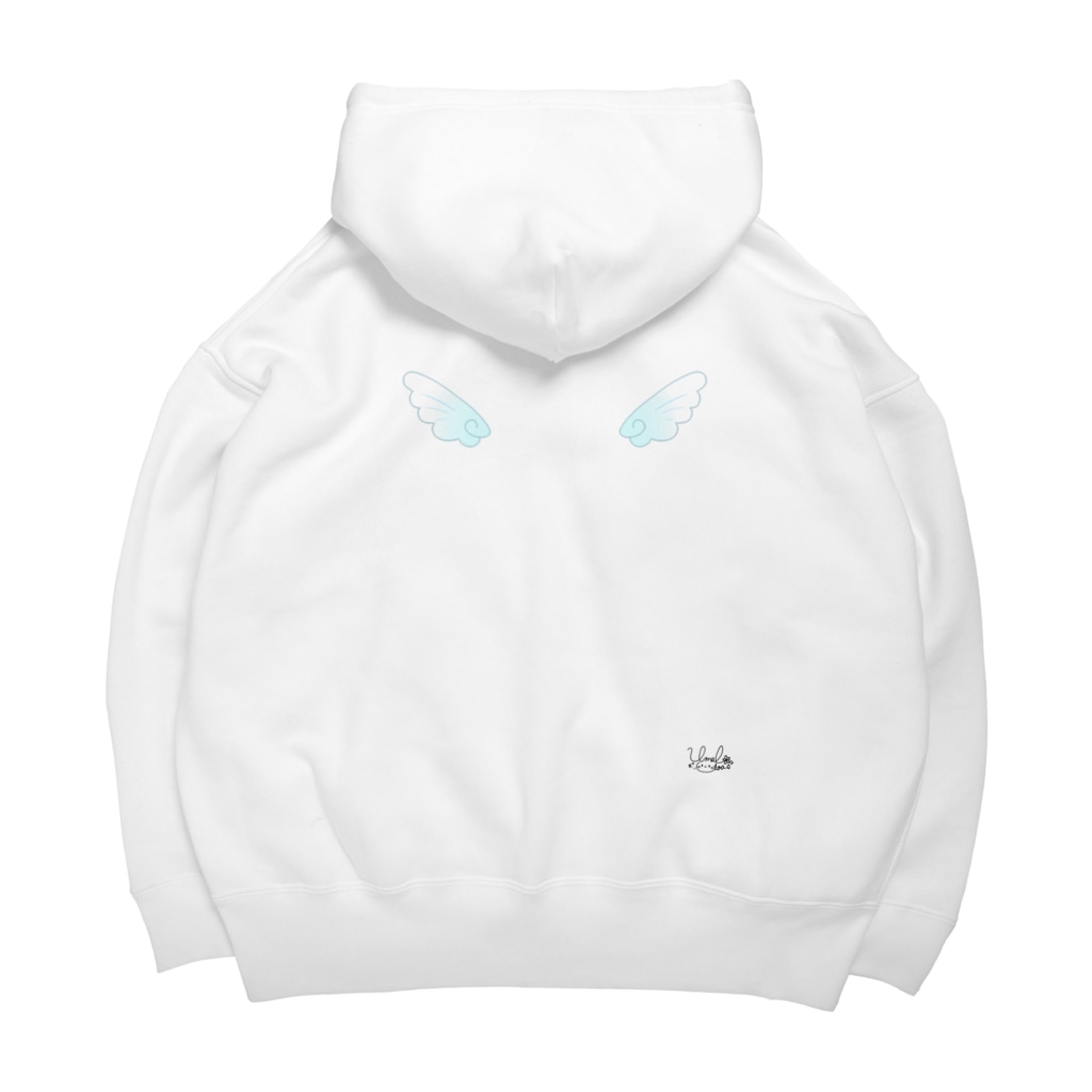 とあもーるの羽つきとあまるロゴ Big Hoodie