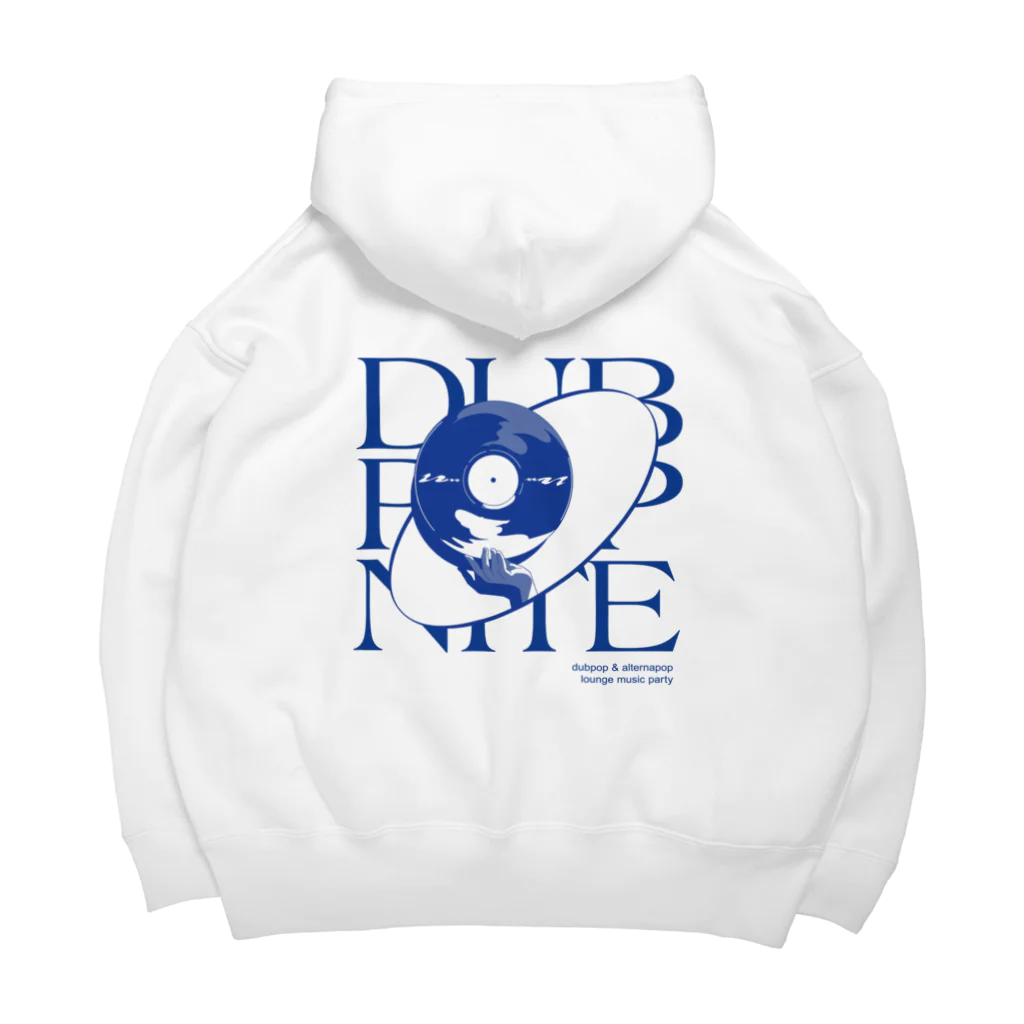 DUBPOPNITEANDMOREのDPN11 / BIG SILHOUETTE PARKA (blue nite) ビッグシルエットパーカー