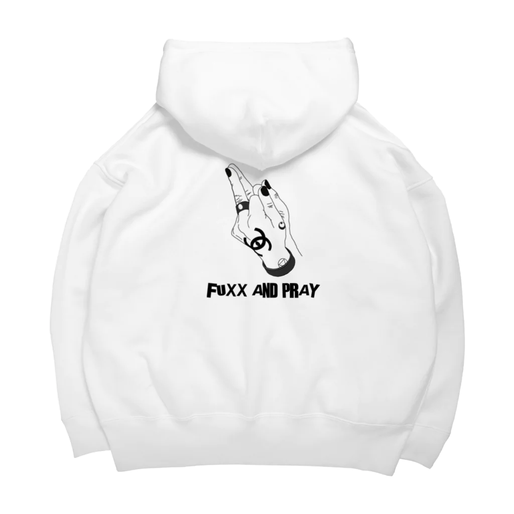 Culture Clubの[ Culture Club ] FuXX and Pray Oversized FOODIE①② Big Hoodie