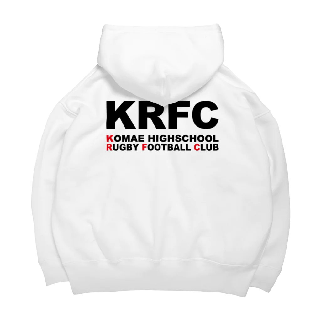 KRFC：狛江高校ラグビー部のKRFC：Komae Ball x BK ビッグシルエットパーカー