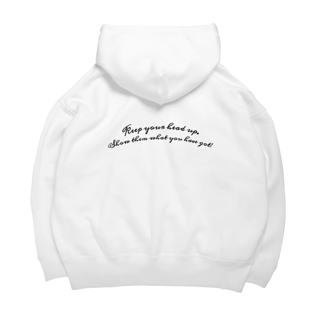 【公式】G shopのビッグシルエットパーカー表裏プリント Big Hoodie