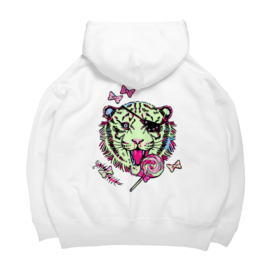 アンリアルシステムズの毒毒虎毒 Big Hoodie