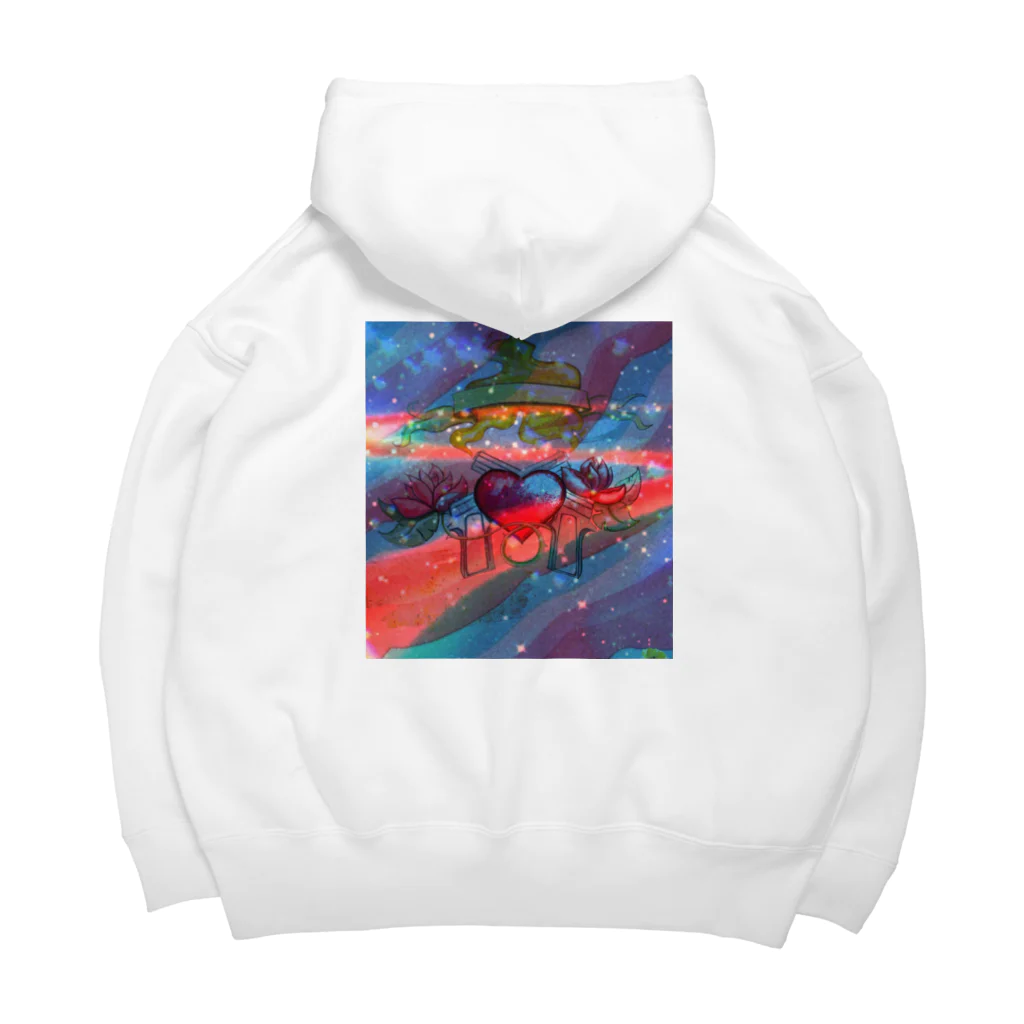 playfulの복고풍 패션 Big Hoodie