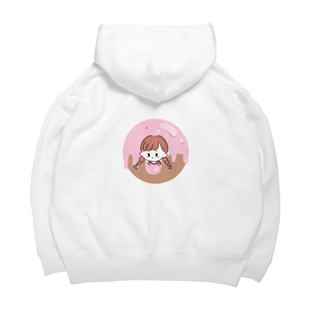 HASHIRUNのドーナツガアルパーカー Big Hoodie