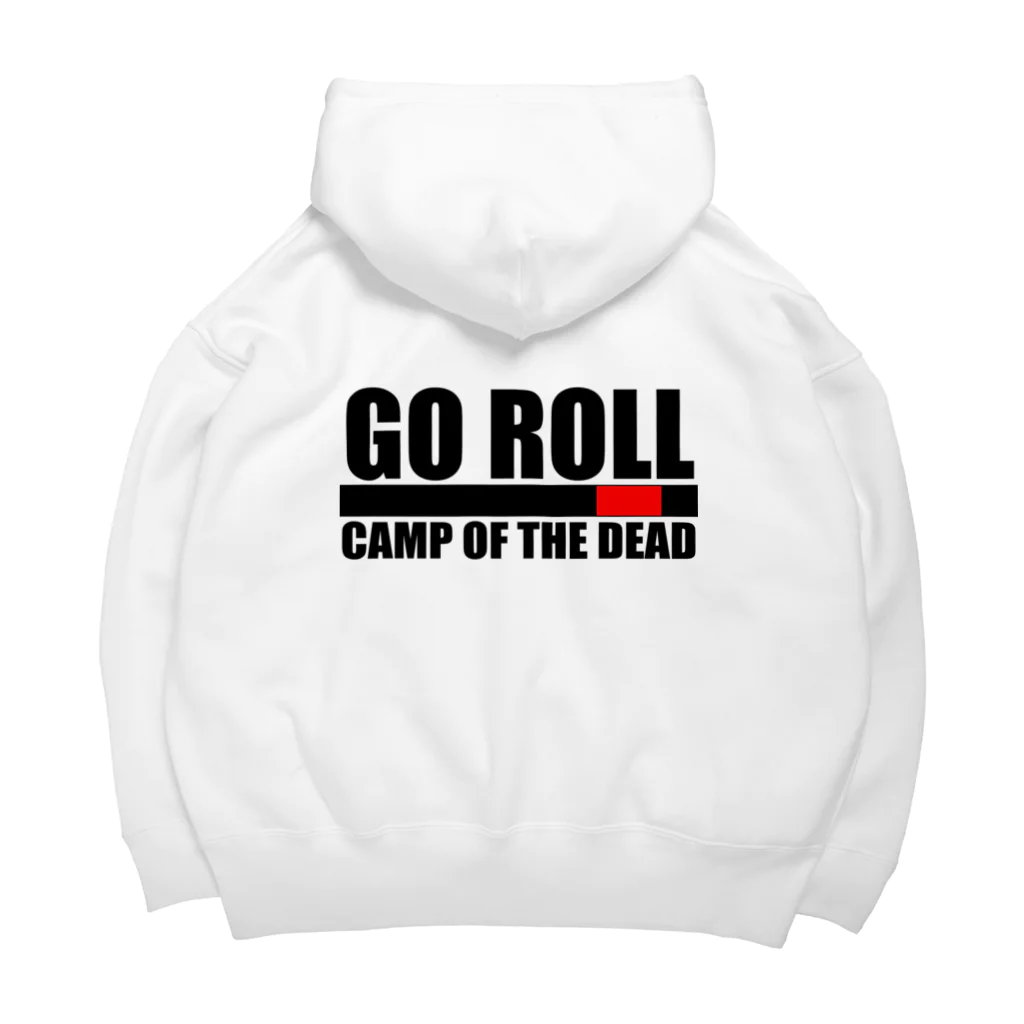 CAMP OF THE DEADのGO　ROLL　柔術黒帯シリーズ ビッグシルエットパーカー