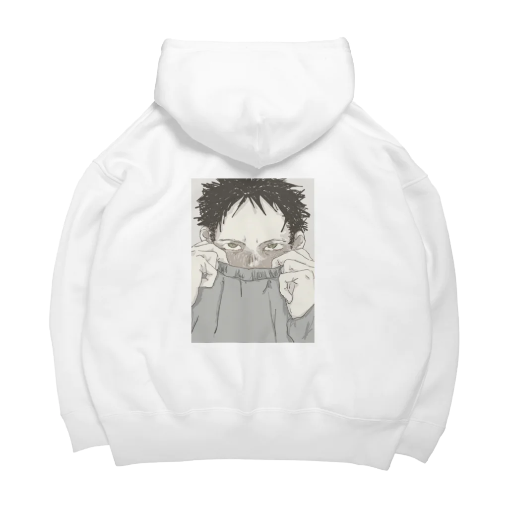 もりぐち🍃の🦨｢裏面｣ Big Hoodie