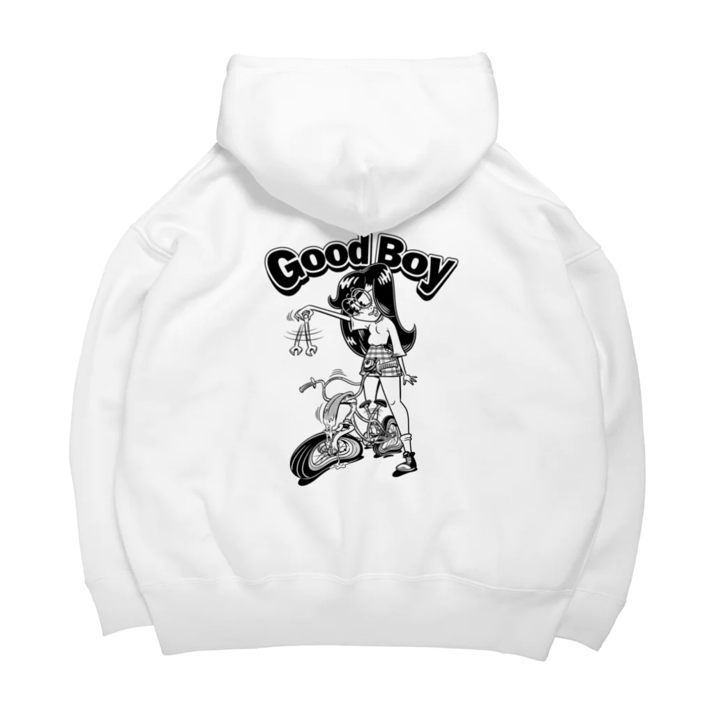 nidan-illustrationの"Good Boy" ビッグシルエットパーカー