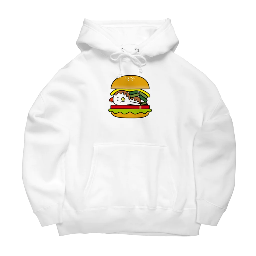 さきとものお店の とり男バーガー Big Hoodie