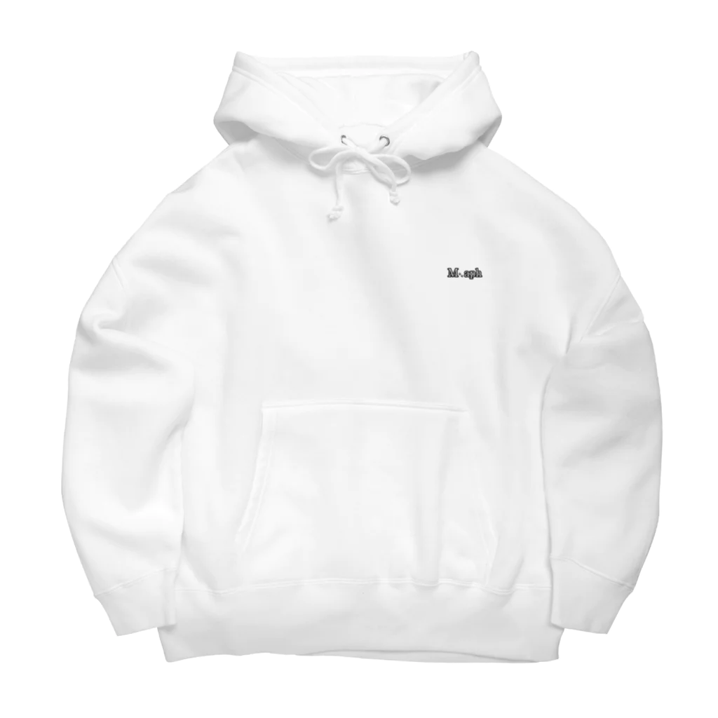 M.aphのMA-1ロゴ Big Hoodie