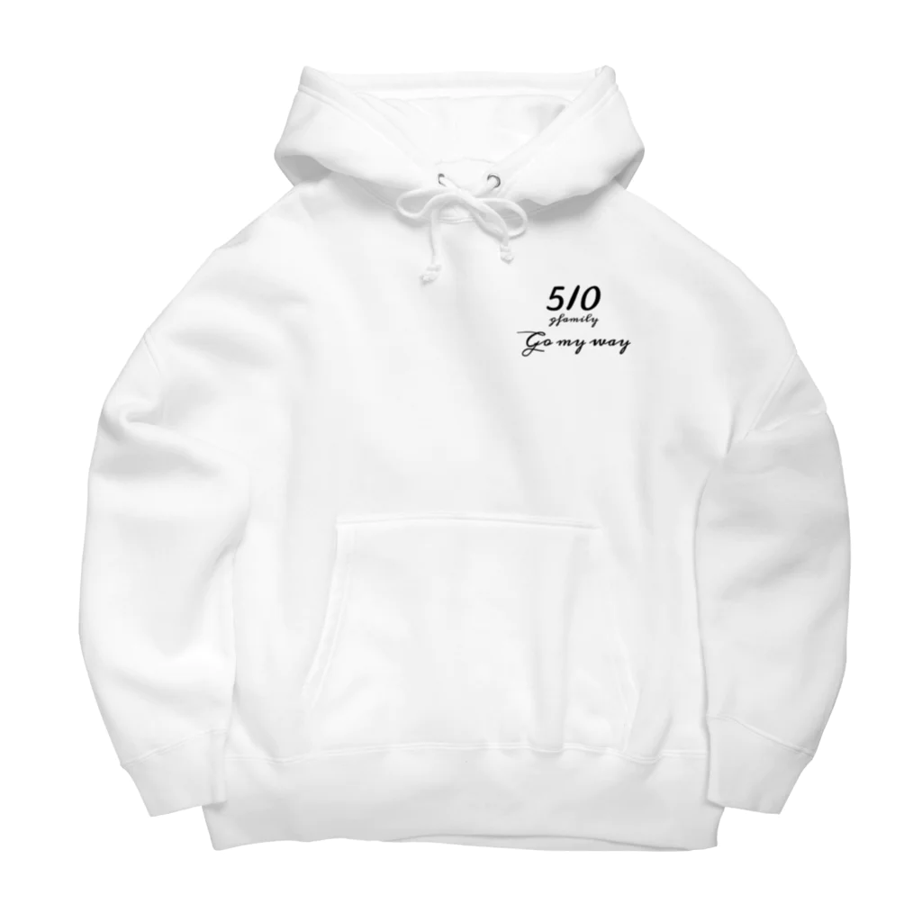 【公式】G shopのビッグシルエットパーカー表裏プリント Big Hoodie