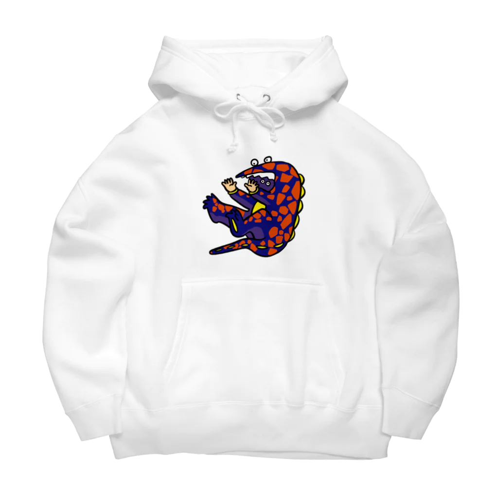 フランキーのすってんてん恐竜 Big Hoodie