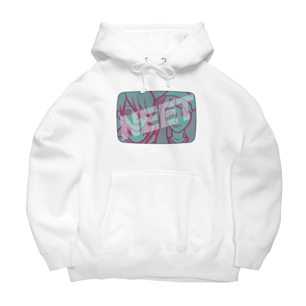 無職組合のゴミ屋さんの超NEETパーカー Big Hoodie