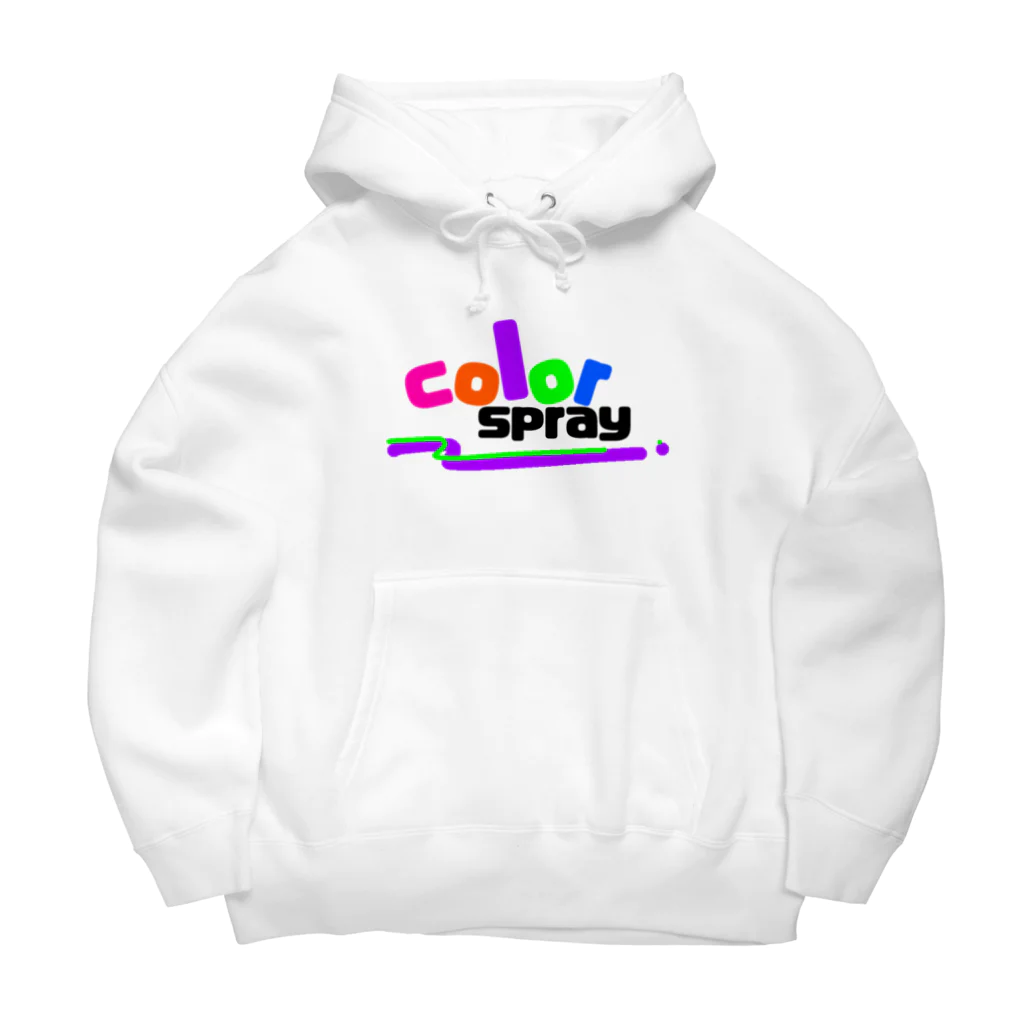 Halloween のcolour spray Big Hoodie