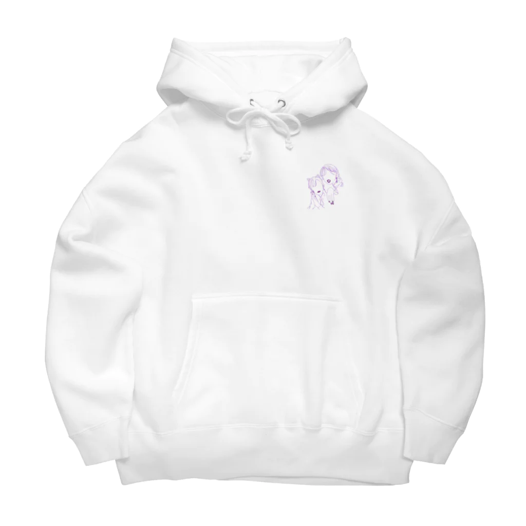 ougiyaの𝖢𝖧𝖨𝖭𝖠 𝖦𝖨𝖱𝖫𝖲 /𝗇𝖾𝗈𝗇 Big Hoodie