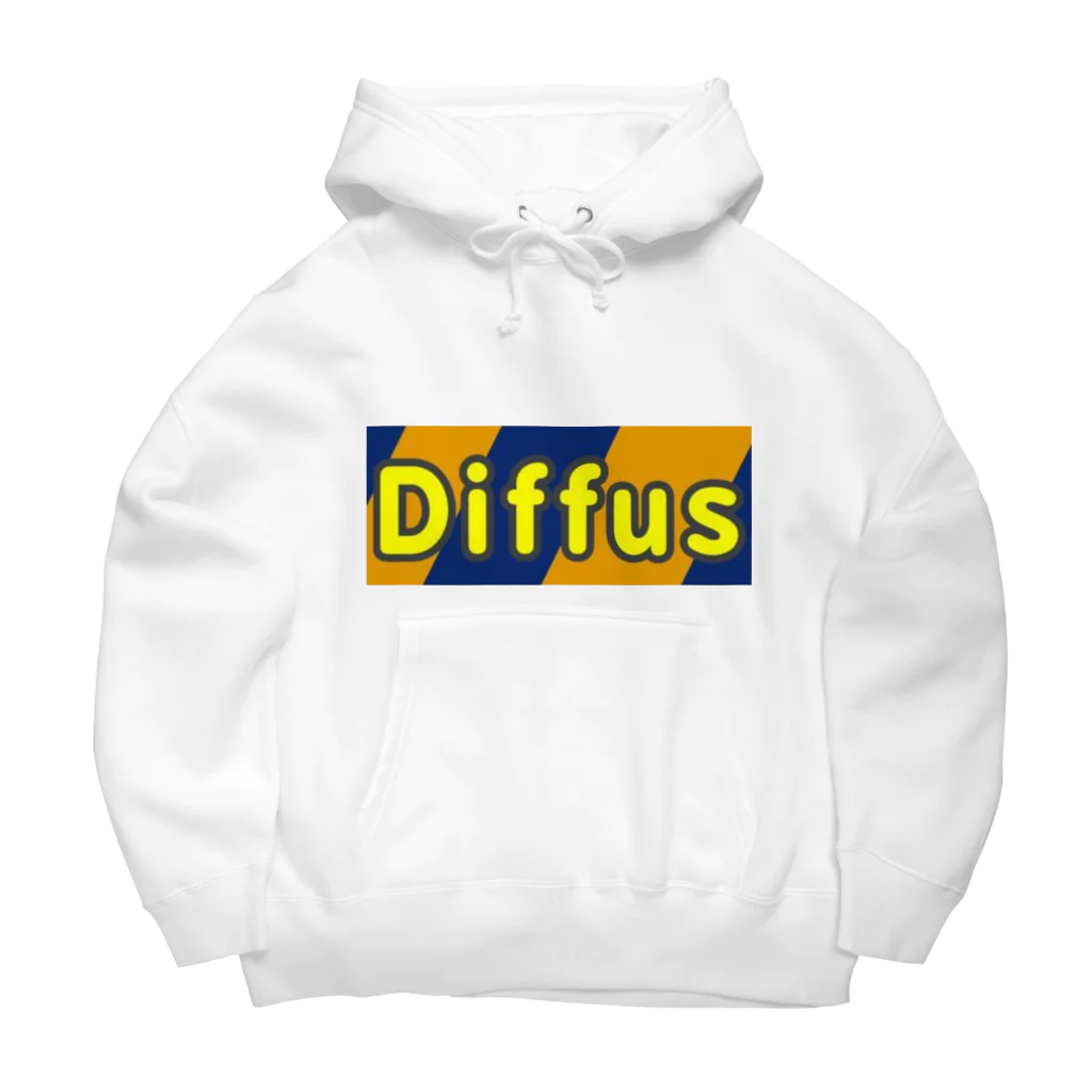 Diffusの[Diffusグッズ]ビックシルエットパーカー ビッグシルエットパーカー