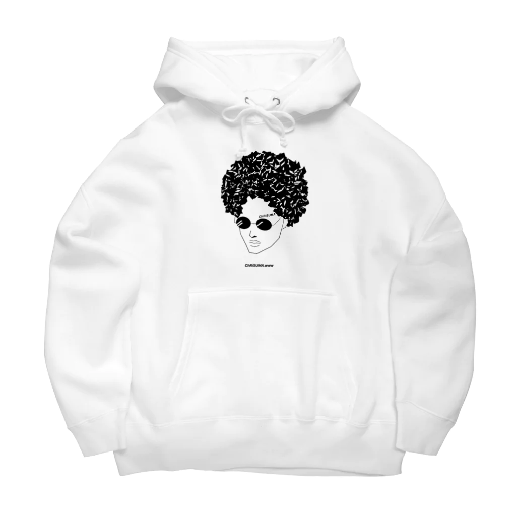 ChRiSUMAのChRiSUMA AFRO mini ChRiSUMAN Big Hoodie